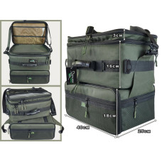 Сумка Profmontazh Combo-Bag на 2 відсіки для коропової та фідерної ловлі