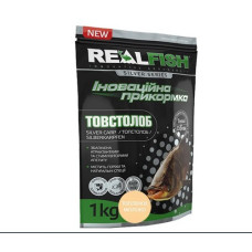 ПРИКОРМКА RealFish ТОЛСТОЛОБ" ТОПЛЕНОЕ МОЛОКО, 1 кг