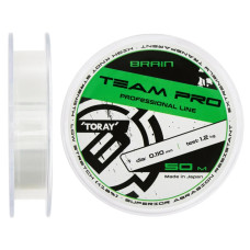 Волосінь Brain Team Pro 50m (clear) 0.110mm 1.2 kg