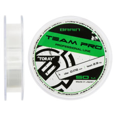 Волосінь Brain Team Pro 50m (clear) 0.172mm 2.9kg