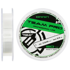 Волосінь Brain Team Pro 50m (clear) 0.243mm 5.5kg