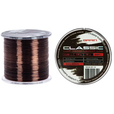 Волосінь Brain Classic Carp Line (dark brown) 600m 0.28mm 18lb 7.9kg