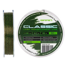 Волосінь Brain Classic Carp Line 3D (camo) 150m 0.35mm 25lb 10.7kg