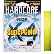 Шнур Duel Hardcore Super Cold X4 200m 3.6kg 5Color #0.4
