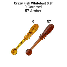 Силікон Whitebait 0.8" 16-20-9-6 16-20-57-6 кальмар