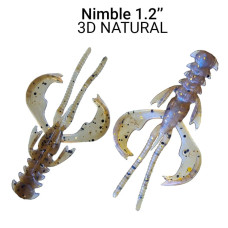Силікон Nimble 1.2" 76-30-3d-6 кальмар
