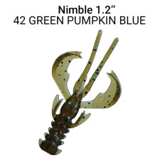 Силікон Nimble 1.2" 76-30-42-6 кальмар