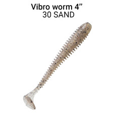 Силікон Vibro Worm 4'' 75-100-30-6 кальмар