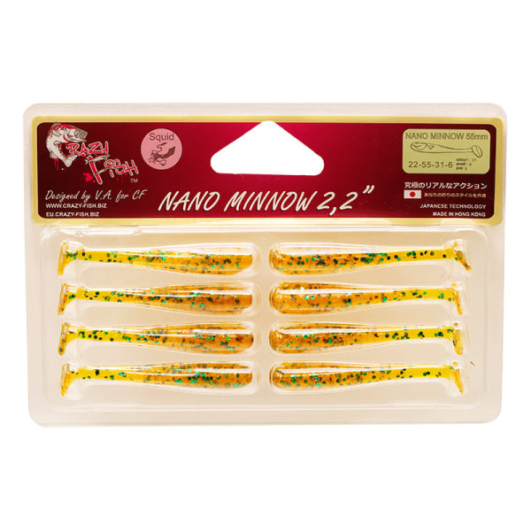 Силікон Nano minnow 2.2