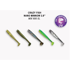 Силікон Nano minnow 2.8" 53-70-M600SL-7 креветка+кальмар