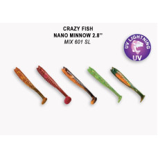 Силікон Nano minnow 2.8" 53-70-M601SL-7 креветка+кальмар