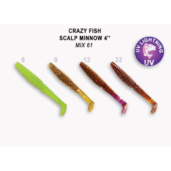 Силікон Scalp minnow 4