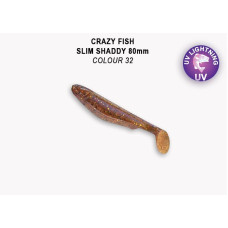 Силікон Slim shaddy 3.2" 56-80-32-7 креветка+кальмар