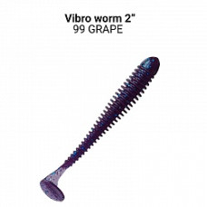 Силікон Vibro worm 2" 3-50-99-6 кальмар