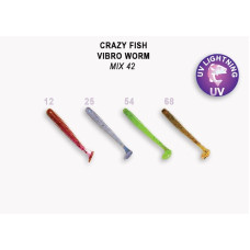 Силікон Vibro worm 2" 3-50-M42-6 кальмар