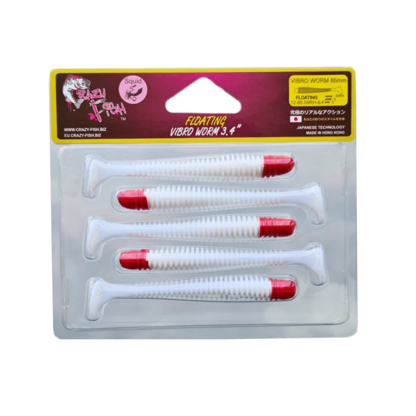 Силікон Vibro worm 3.4