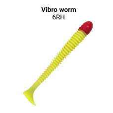 Силікон Vibro worm 3.4" 12-85-6RH-6 кальмар