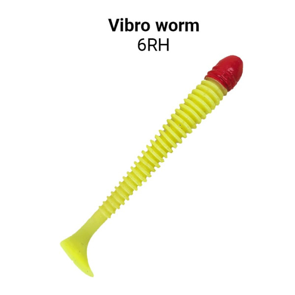 Силікон Vibro worm 3.4