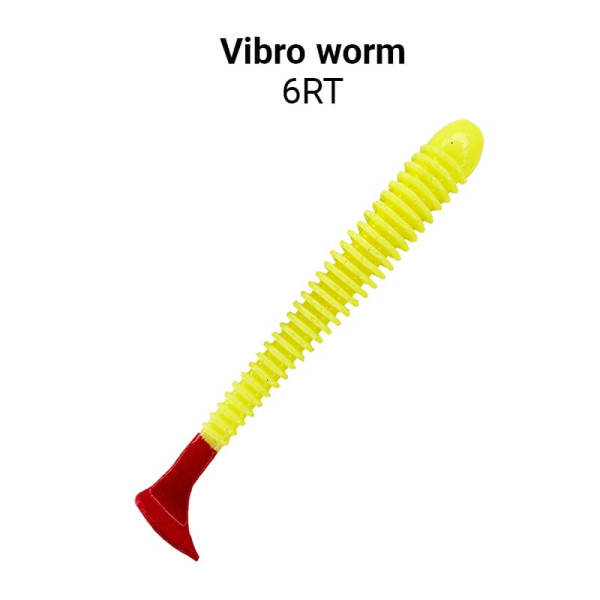 Силікон Vibro worm 3.4