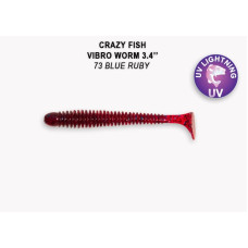 Силікон Vibro worm 3.4" 12-85-73-6 кальмар