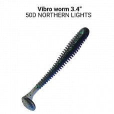 Силікон Vibro worm 3.4" 13-85-50d-6 кальмар