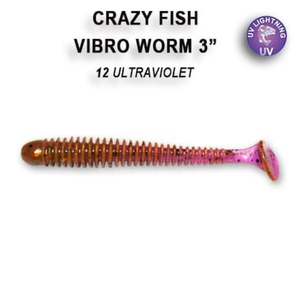 Силікон Vibro worm 3