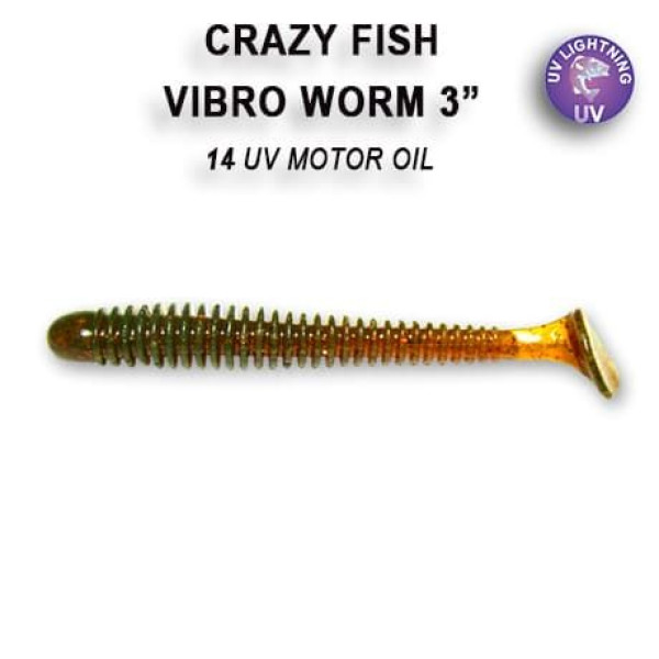 Силікон Vibro worm 3