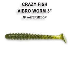 Силікон Vibro worm 3" 11-75-16-6 кальмар