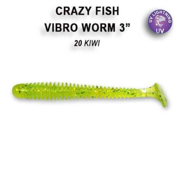 Силікон Vibro worm 3