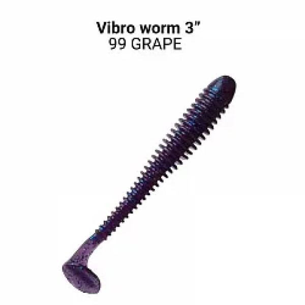Силікон Vibro worm 3