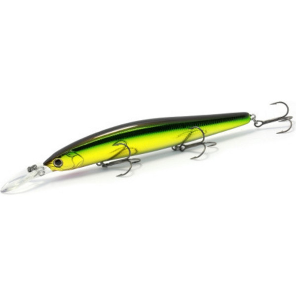 Воблер Daiwa Steez Minnow 125SP-MR Green Gold