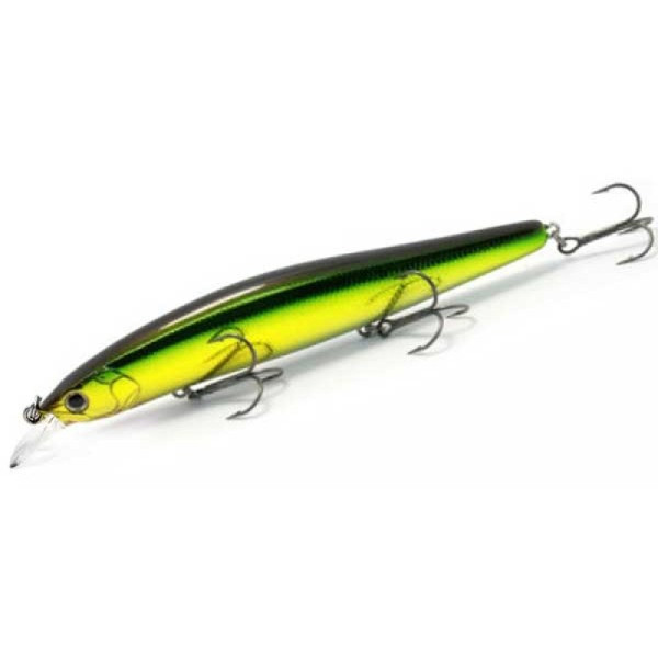 Воблер Daiwa Steez Minnow 125SP-SR Green Gold