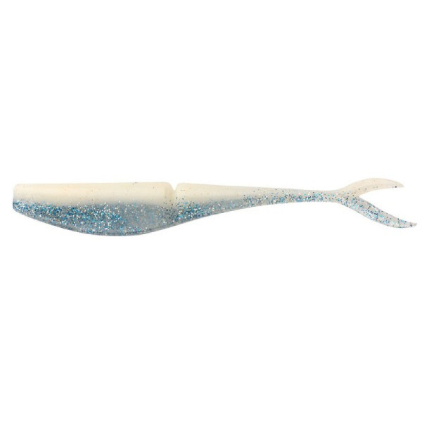 Силікон Daiwa Bait Junkie Jerkshad 5 White Wash Glow