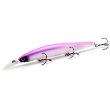 Воблер Daiwa Steez Minnow 125SP-SR Mat Pink Purple