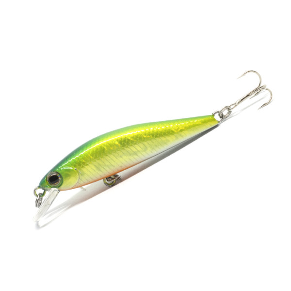 Воблер Daiwa Dr.Minnow 2 50F 50мм 2.6г Lime Green