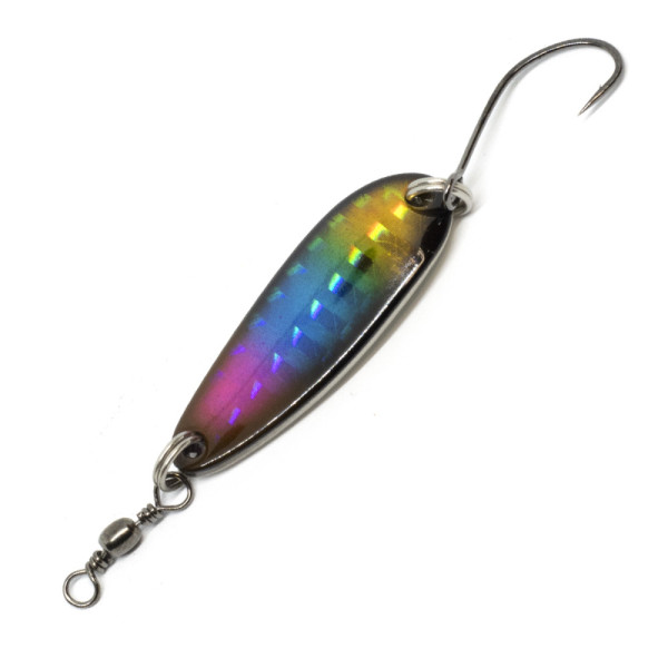 Блесна колебалка Daiwa Crusader Gekiatsu 4гр. Rainbow Bk