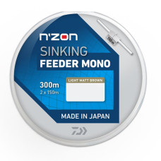 Жилка Daiwa N'Zon Sinking Feeder Mono 0.18мм 2.35кг 300м Brown