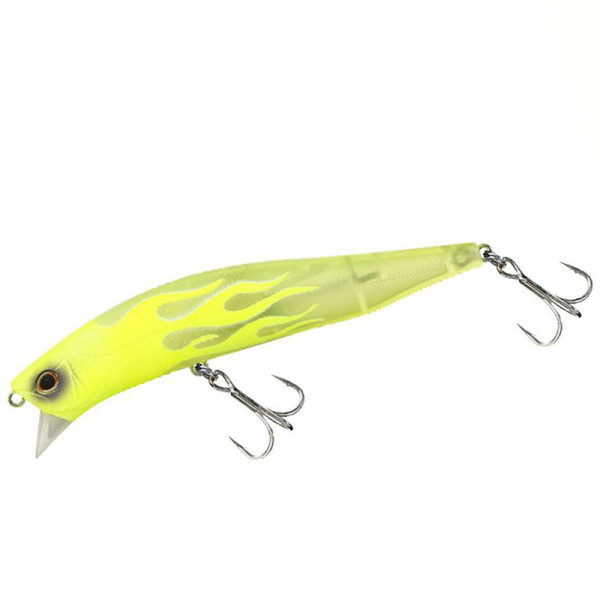 Воблер Daiwa Morethan Crosswake R 90F 90мм 13.7гр Half Chart Fire