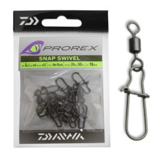 Вертлюжок з застібкой Daiwa Prorex Snap Swivel L