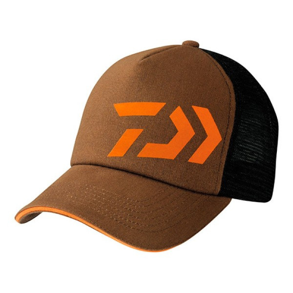 Кепка Daiwa D-VEC Trucker Cap Brown-Orange