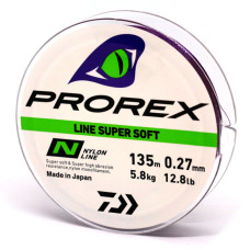 Леска Daiwa Prorex Line Super Soft 0.18мм 2.7кг 135м