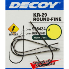 Гачок Decoy KR-29 Worm Round-Fine #3/0 (4 шт/уп)