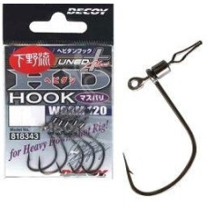 Гачок Decoy Worm120 HD Hook Masubari #1/0 (5 шт/уп)
