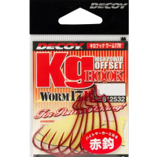 Гачок Decoy Worm17R Kg Hook R #2/0 (6 шт/уп)
