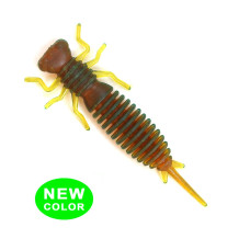 Силіконова приманка Larva 1.6 дюйма колір 027 Motor Oil