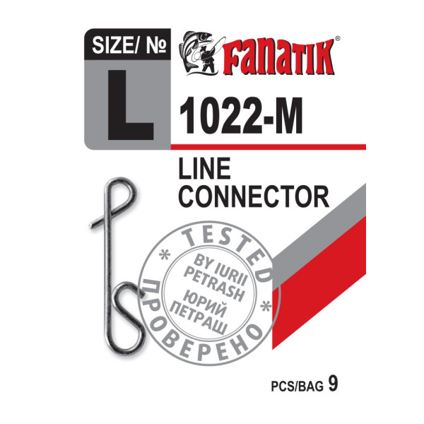 Застібка безузлова Fanatik 1022-L
