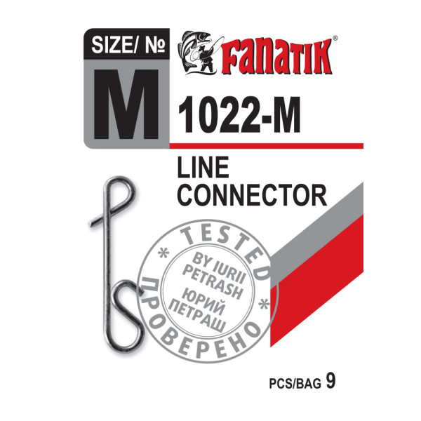 Застібка безузлова Fanatik 1022-M