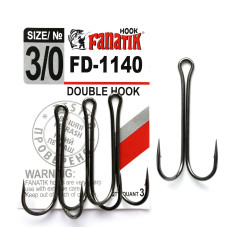 FD-1140 №3/0 Подвійний гачок Fanatik