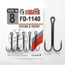 FD-1140 № 8 Подвійний гачок Fanatik