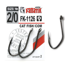 FK-1126 Cat Fish/Сом № 2/0 Одинарний гачок Fanatik